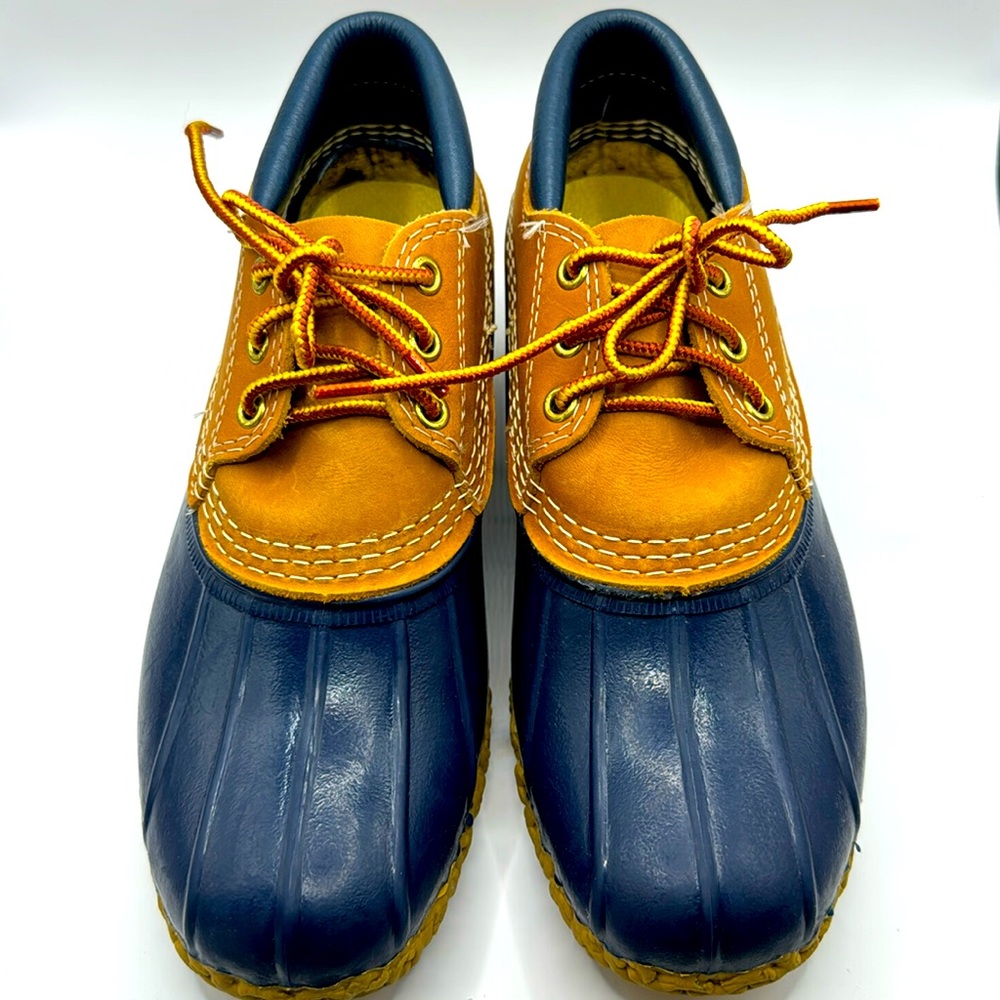 LL Bean Brown/Navy Gumshoes